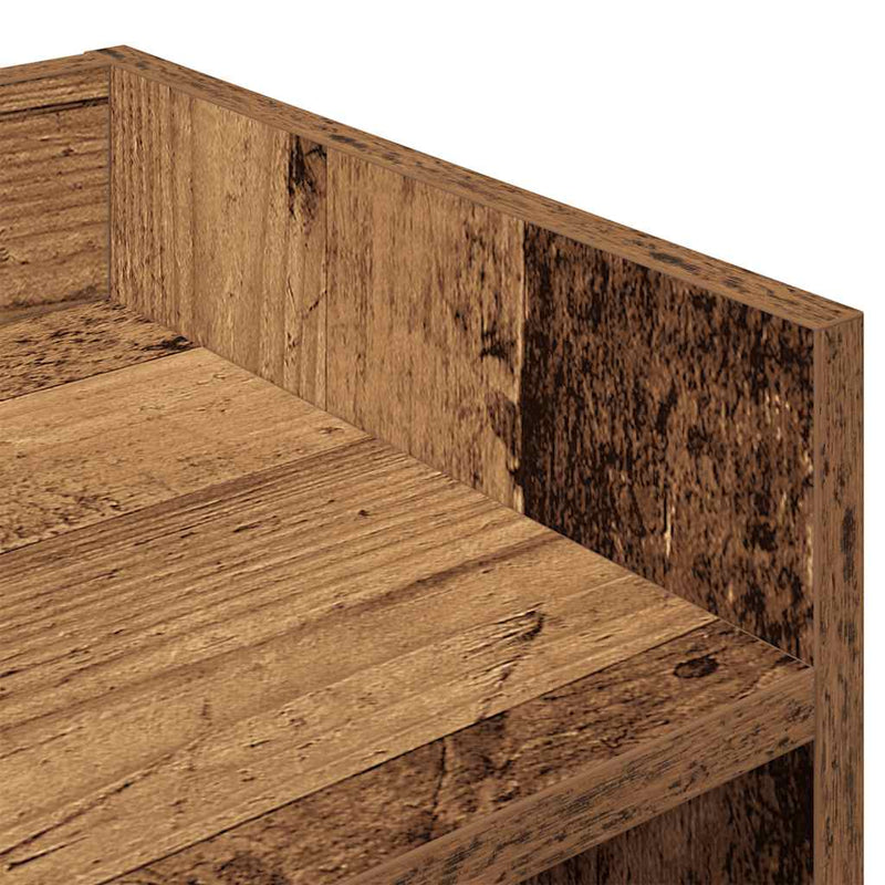vidaXL komód Régi fa 105x30x70 cm Gépelt fa