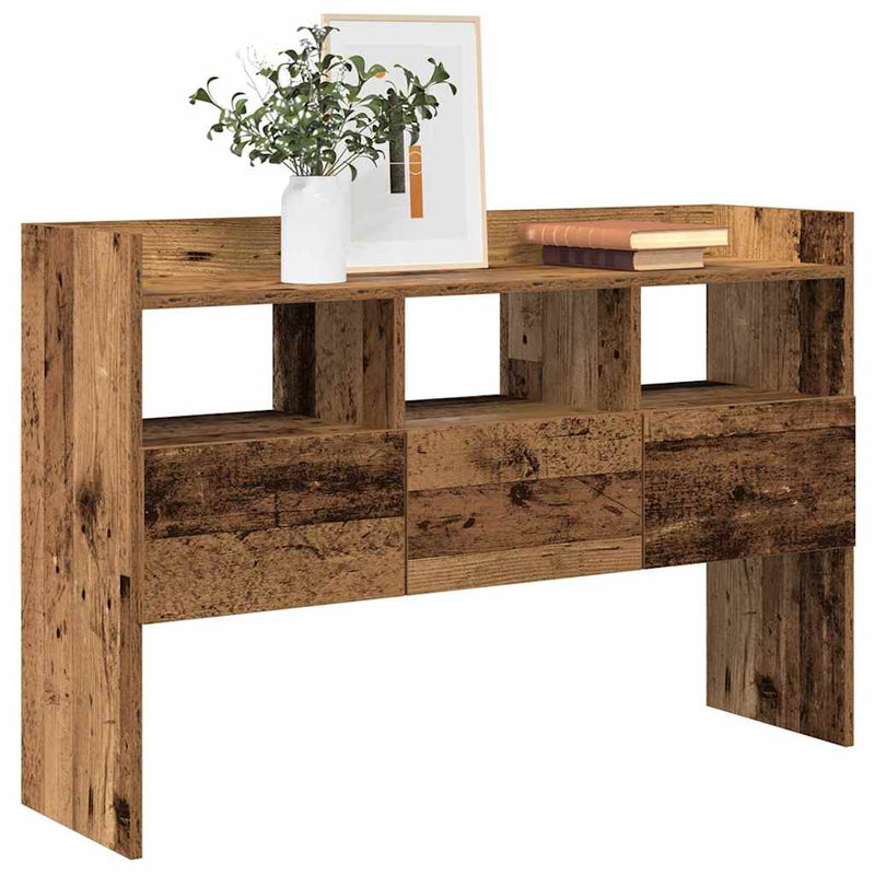 vidaXL komód Régi fa 105x30x70 cm Gépelt fa