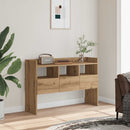 vidaXL kézműves tölgy színű szerelt fa tálalószekrény 105x30x70 cm