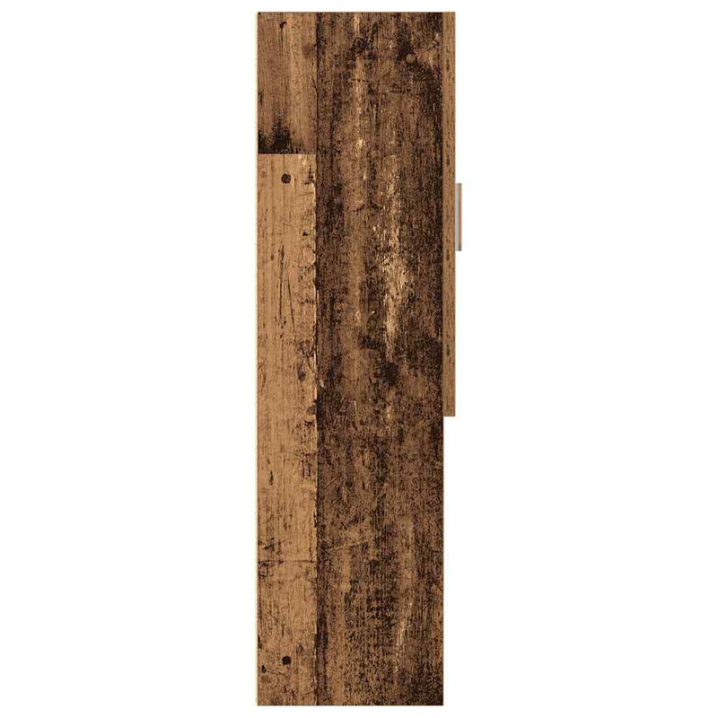 vidaXL antik fa színű mosógépszekrény 70,5 x 25,5 x 90 cm