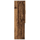 vidaXL antik fa színű mosógépszekrény 70,5 x 25,5 x 90 cm