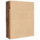 vidaXL antik fa színű mosógépszekrény 70,5 x 25,5 x 90 cm