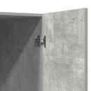 vidaXL betonszürke mosógépszekrény 70,5 x 71,5 x 91,5 cm