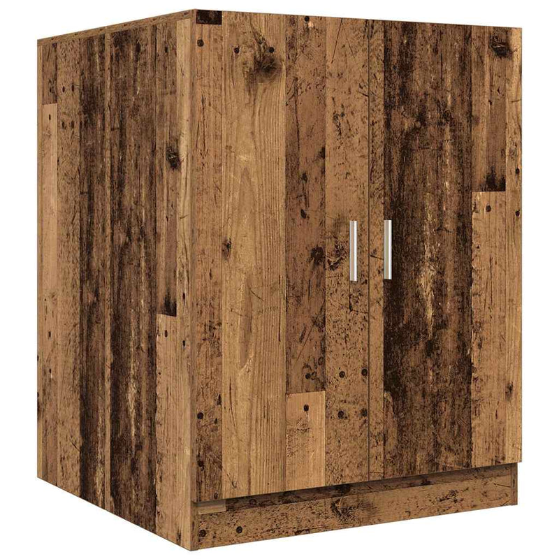vidaXL antik fa színű mosógépszekrény 70,5 x 71,5 x 91,5 cm