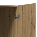 vidaXL kézműves tölgy színű mosógépszekrény 70,5 x 71,5 x 91,5 cm