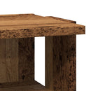 vidaXL antik fa színű szerelt fa cipőszekrény 28 x 27 x 102 cm