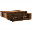 vidaXL antik fa színű szerelt dohányzóasztal 105 x 55 x 32 cm