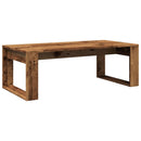 vidaXL antik fa színű szerelt fa dohányzóasztal 102 x 50 x 35 cm