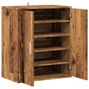 vidaXL antik fa színű szerelt fa cipősszekrény 60 x 35 x 70 cm