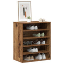 vidaXL antik fa színű szerelt fa cipősszekrény 60 x 35 x 70 cm