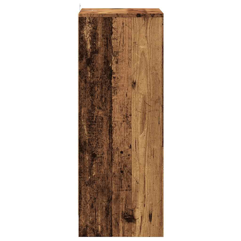 vidaXL antik fa színű szerelt fa cipősszekrény 60 x 35 x 92 cm
