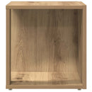 vidaXL Side Table 33 x 33 x 34 cm Engineered wood Kézműves Tölgy