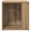 vidaXL Side Table 33 x 33 x 34 cm Engineered wood Kézműves Tölgy