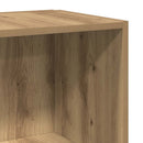 vidaXL Side Table 33 x 33 x 34 cm Engineered wood Kézműves Tölgy
