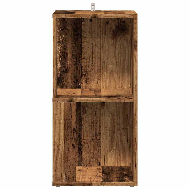 vidaXL sarokszekrény antik fa 33x33x67 cm szerelt fa