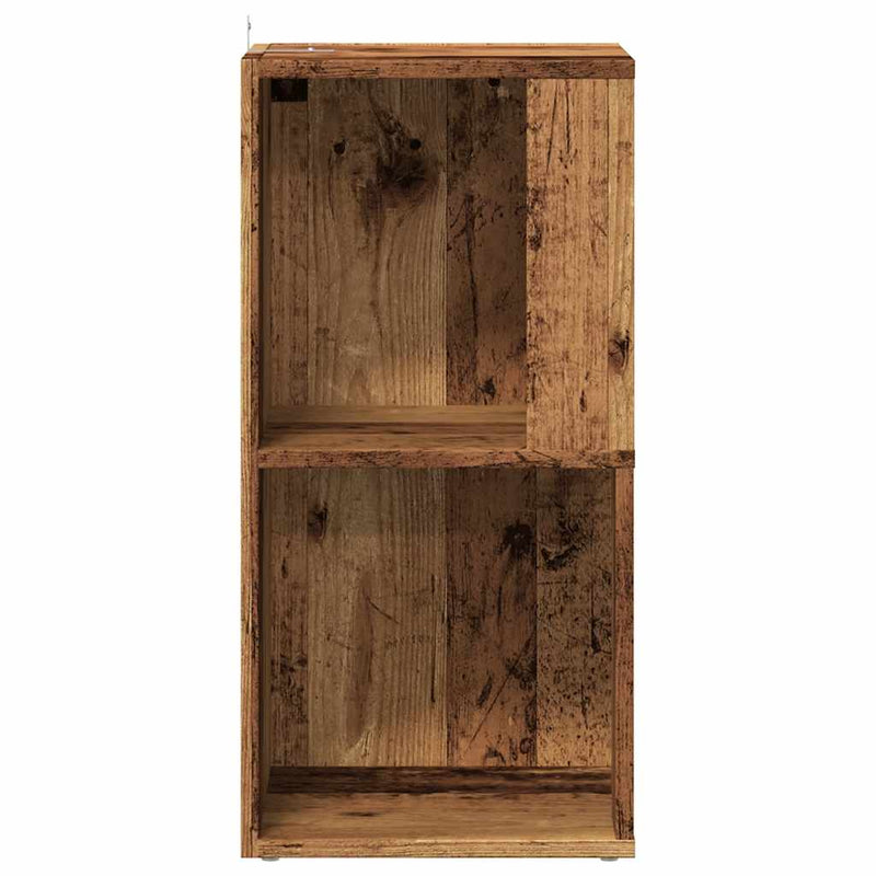 vidaXL sarokszekrény antik fa 33x33x67 cm szerelt fa