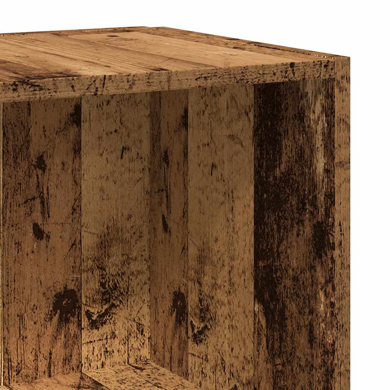 vidaXL sarokszekrény antik fa 33x33x67 cm szerelt fa