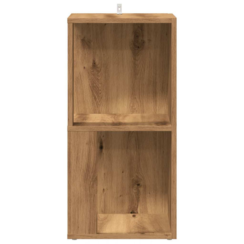 vidaXL sarokszekrény kézműves tölgy 33x33x67 cm szerelt fa