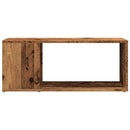 vidaXL antik hatású szerelt fa TV-szekrény 80x24x32 cm