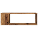 vidaXL antik fa színű szerelt fa TV-szekrény 100 x 24 x 32 cm