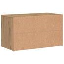 vidaXL előszobapad 80x40x45 cm Artisan tölgyfa műfa