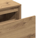 vidaXL előszobapad 80x40x45 cm Artisan tölgyfa műfa