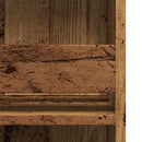 vidaXL antik fa bárasztal polccal 102 x 50 x 103,5 cm