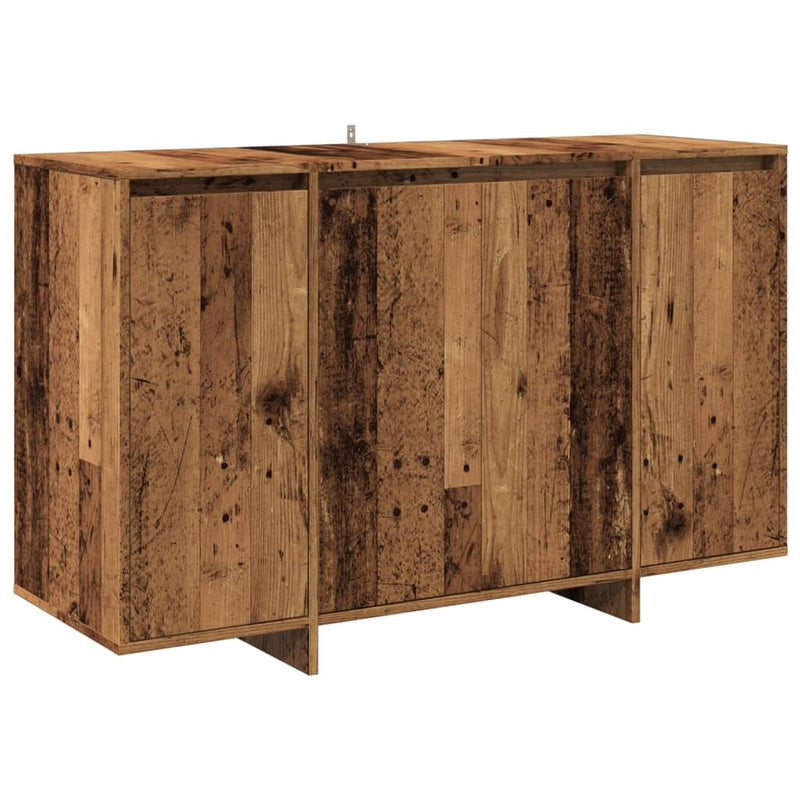 vidaXL antik fa színű szerelt fa tálalószekrény 120x41x75 cm
