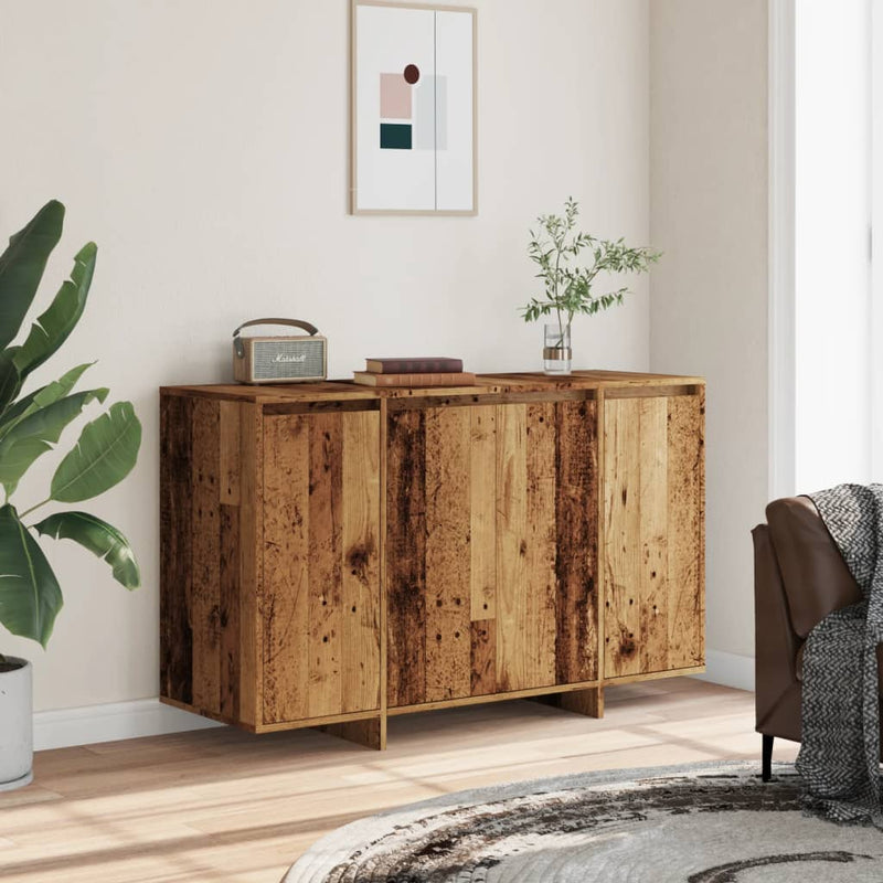 vidaXL antik fa színű szerelt fa tálalószekrény 120x41x75 cm