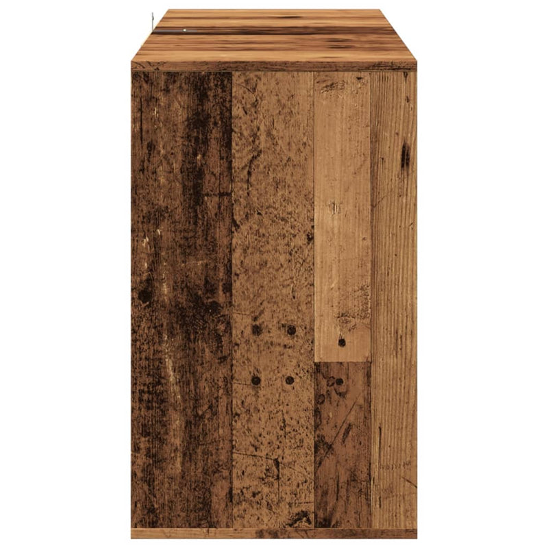 vidaXL antik fa színű szerelt fa tálalószekrény 120x41x75 cm