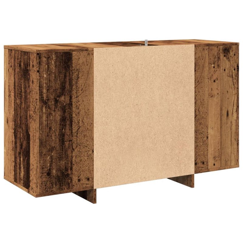 vidaXL antik fa színű szerelt fa tálalószekrény 120x41x75 cm