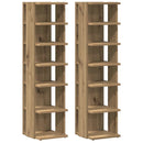 vidaXL kézműves tölgy színű szerelt fa dohányzóasztal 40 x 40 x 43 cm