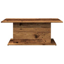 vidaXL antik fa színű szerelt fa dohányzóasztal 102 x 55,5 x 40 cm