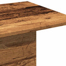 vidaXL antik fa színű szerelt fa dohányzóasztal 102 x 55,5 x 40 cm