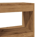 vidaXL Könyvszekrény/szobaosztó Artisan tölgy 40x30x72 cm