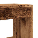 vidaXL Könyvszekrény/szobaosztó régi fa 80x30x72 cm