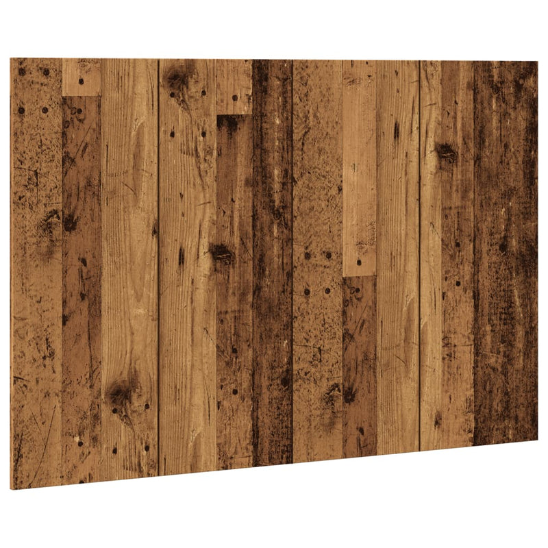 vidaXL antik fa színű szerelt fa ágyfejtámla 120x1,5x80 cm