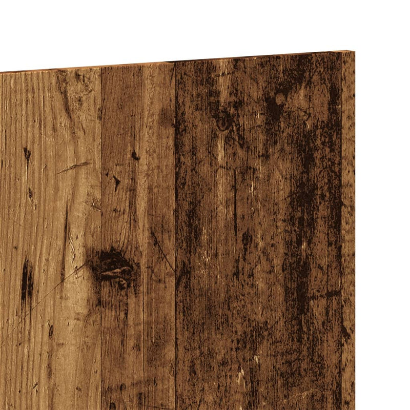 vidaXL antik fa színű szerelt fa ágyfejtámla 160x1,5x80 cm