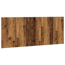 vidaXL antik fa színű szerelt fa ágyfejtámla 200x1,5x80 cm