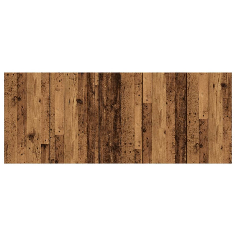 vidaXL antik fa színű szerelt fa ágyfejtámla 200x1,5x80 cm