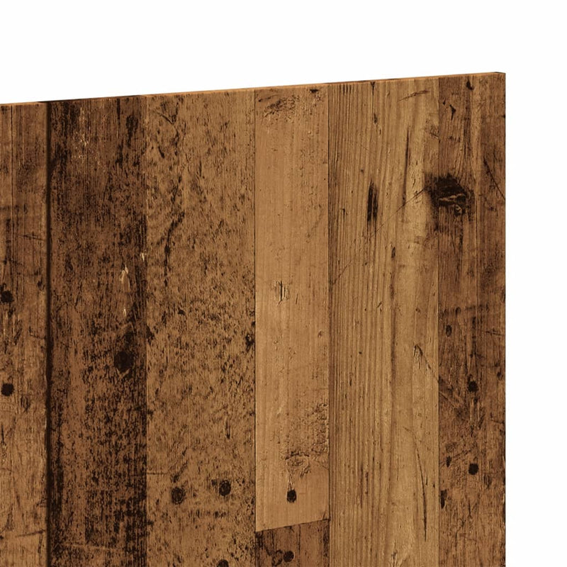 vidaXL antik fa színű szerelt fa ágyfejtámla 200x1,5x80 cm