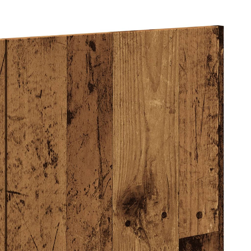 vidaXL antik fa színű szerelt fali fejtámla 240 x 1,5 x 80 cm