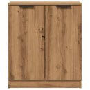 vidaXL kézműves tölgy színű szerelt fa tálalószekrény 60 x 30 x 70 cm