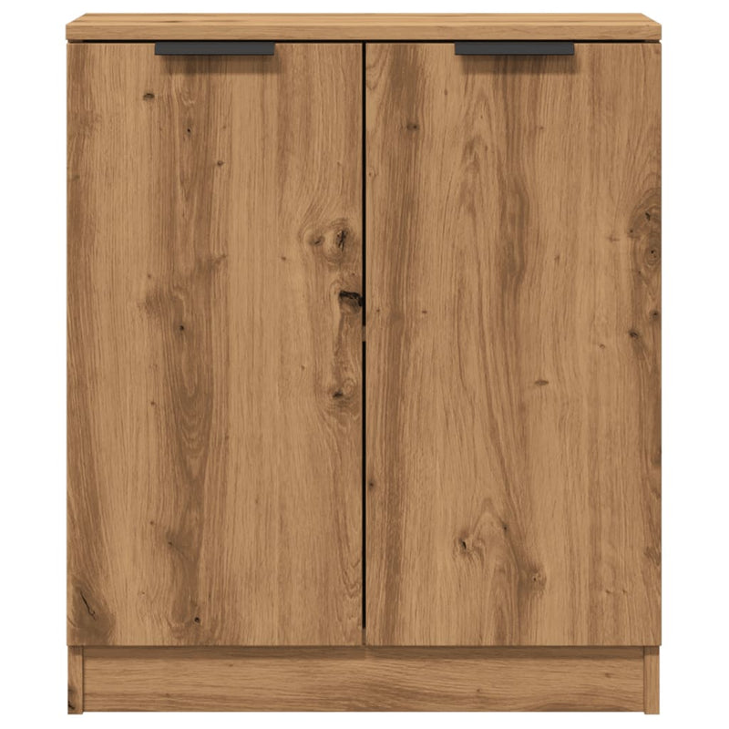 vidaXL kézműves tölgy színű szerelt fa tálalószekrény 60 x 30 x 70 cm