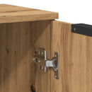 vidaXL kézműves tölgy színű szerelt fa tálalószekrény 60 x 30 x 70 cm