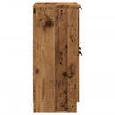 vidaXL antik fa színű szerelt fa tálalószekrény 60 x 30 x 70 cm