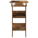 vidaXL fali bárasztal Régi fa 102x45x103,5 cm Gépi fa