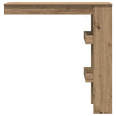 vidaXL fali bárasztal Artisan tölgy 102x45x103,5 cm Gépelt fa