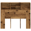vidaXL antik fa színű szerelt fa áthidalószekrény 120 x 19 x 103,5 cm