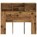 vidaXL antik fa színű szerelt fa áthidalószekrény 120 x 19 x 103,5 cm